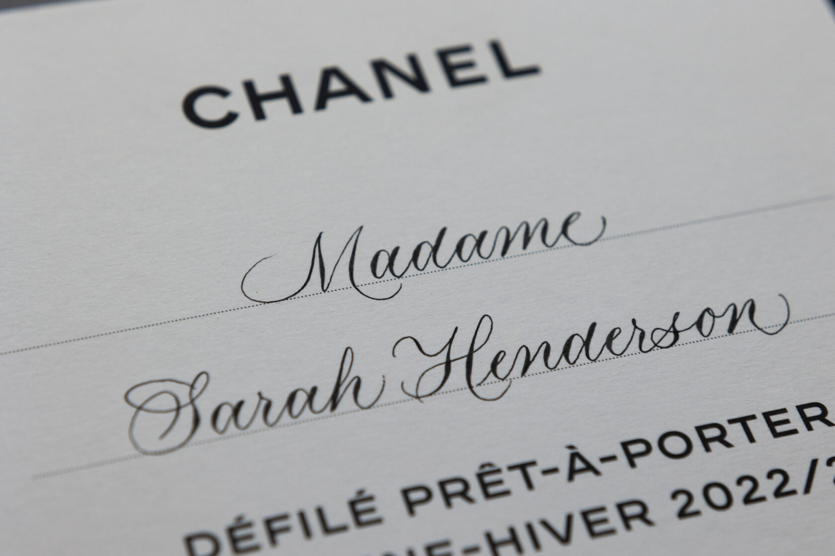 Traditional Lettering